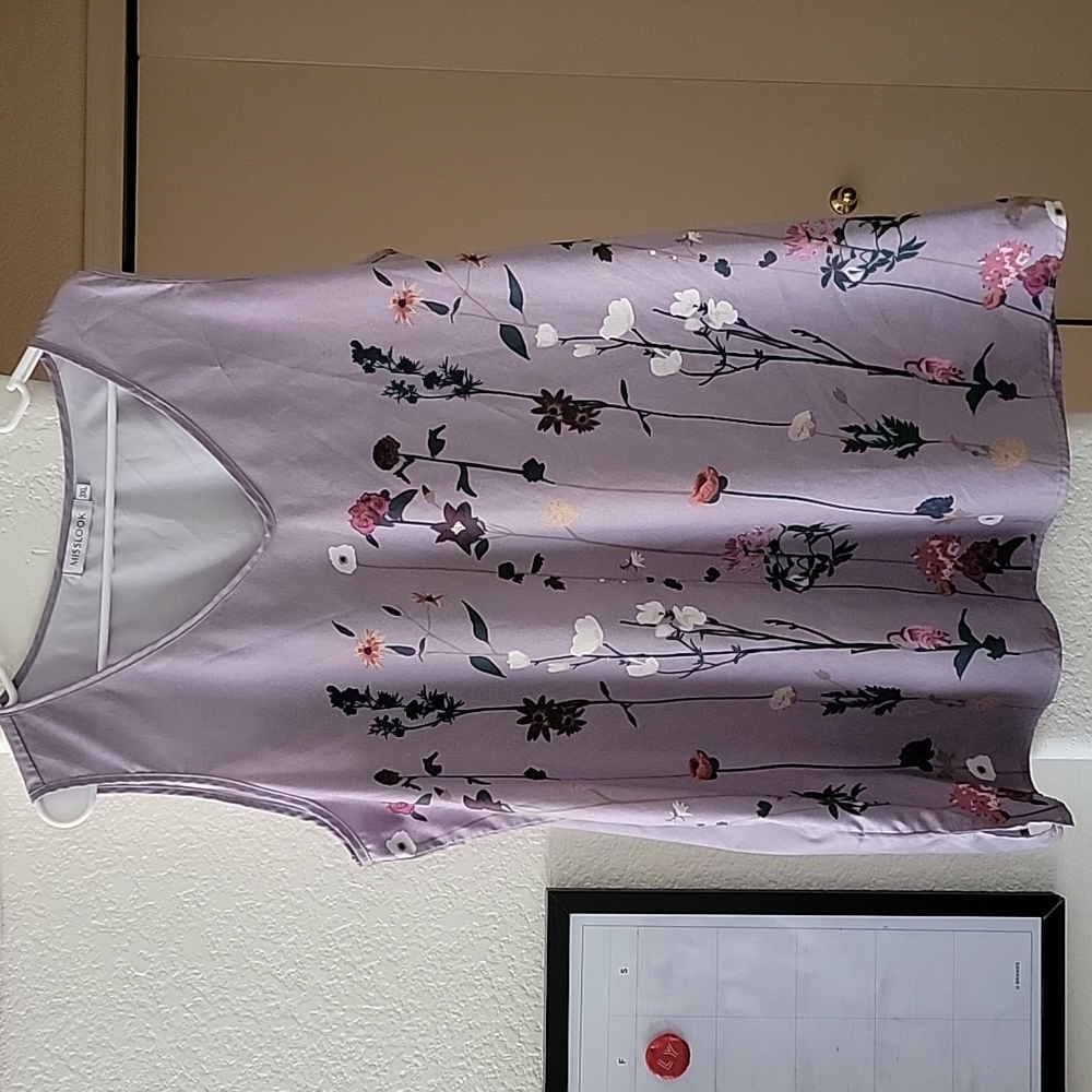 Purple blouse